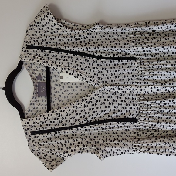 Anthro Vanessa Virginia Heart Ladder Lace Tunic - Size Small - Picture 4 of 11